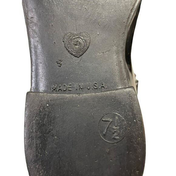 Vintage Mary Janes Little Girls 7.5 Used Black - Picture 13 of 13